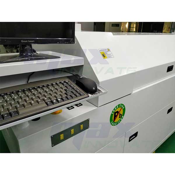 SMT 6 Zones Reflow Oven With PC